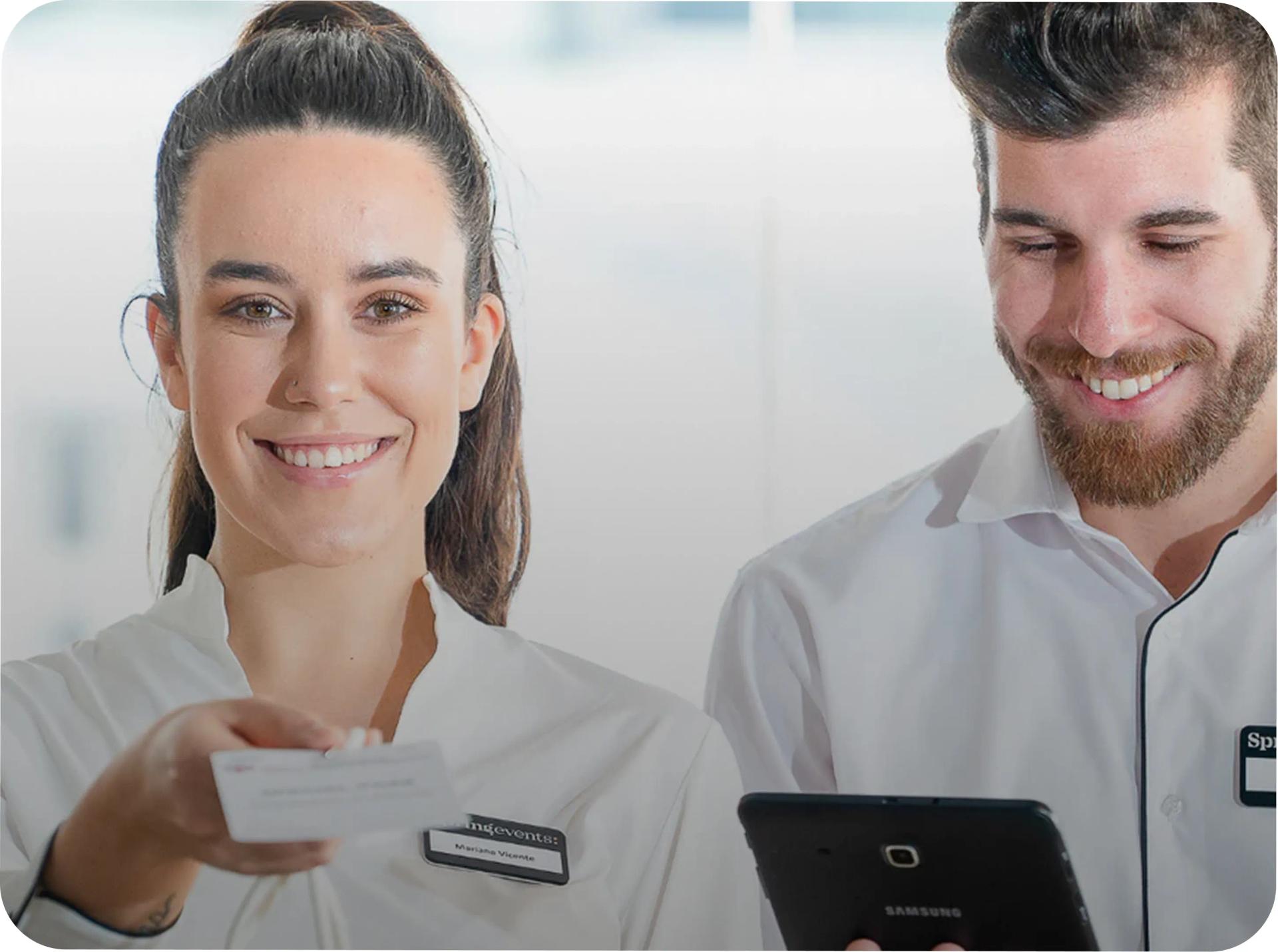 AI Assistant Chatbot for Spring Events Banner