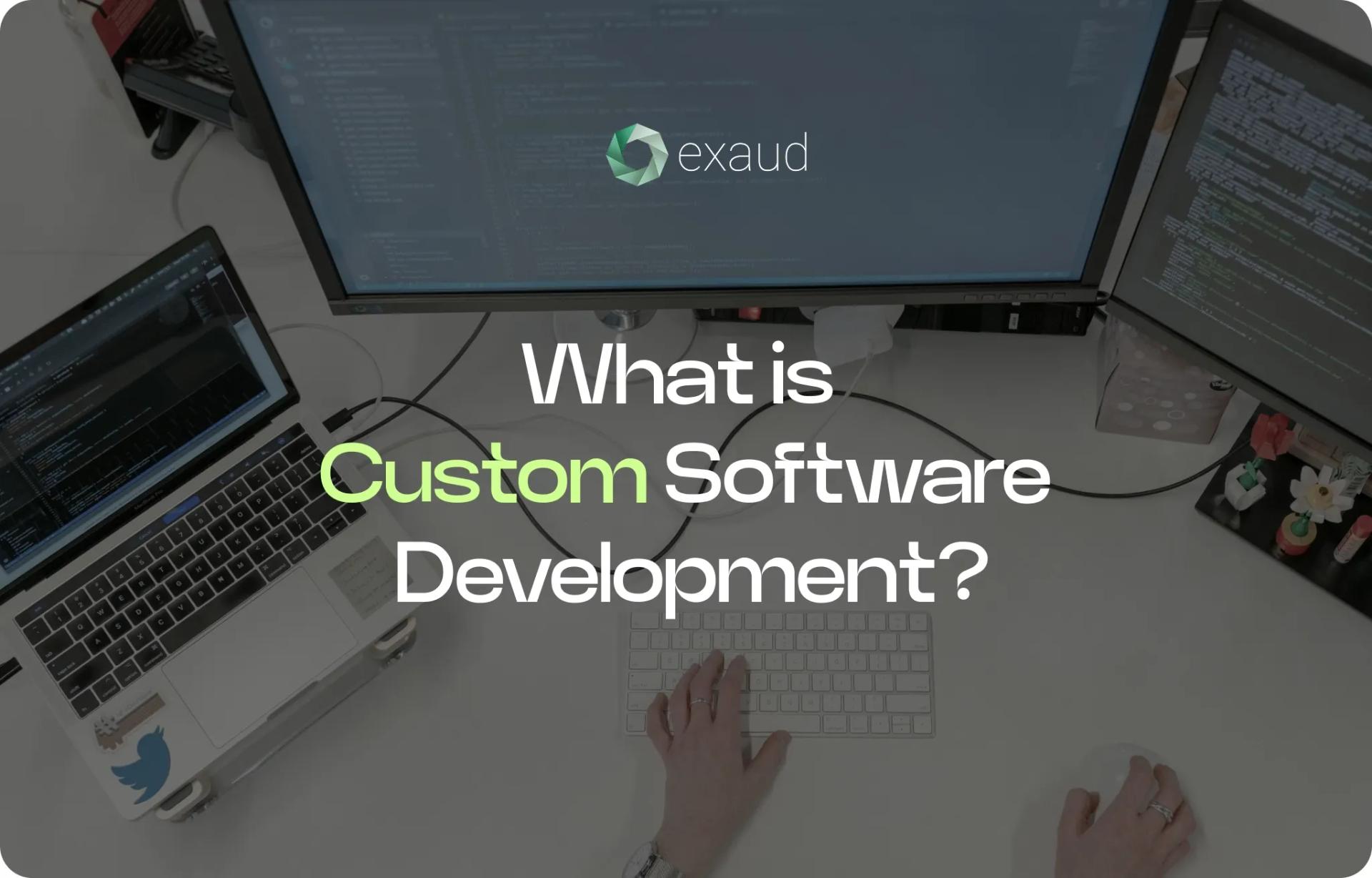 What is Custom Software Development