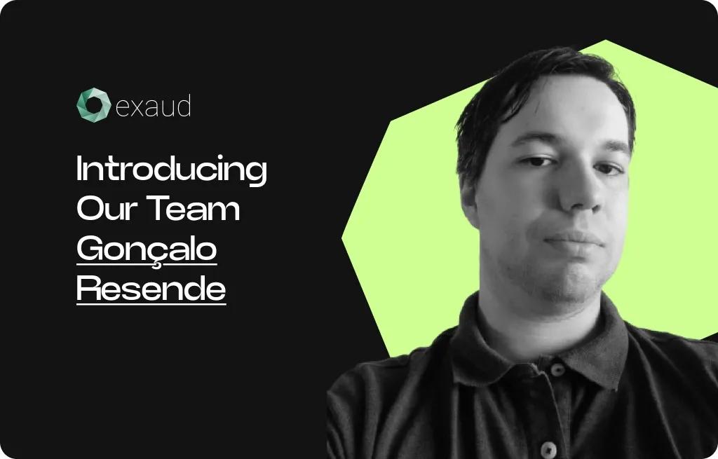 Introducing Our Team: Gonçalo Resende
