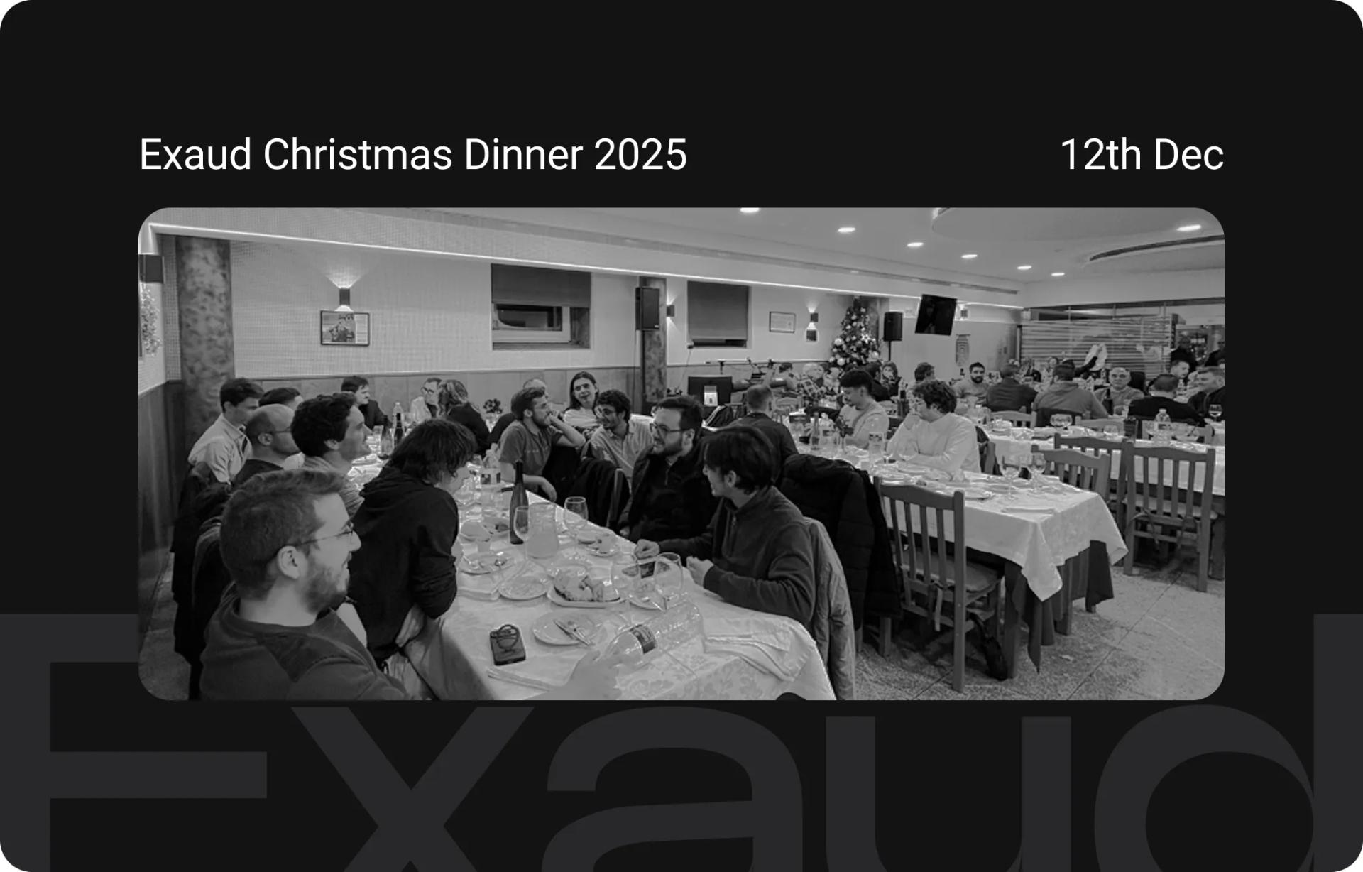 Exaud Christmas Dinner 2025