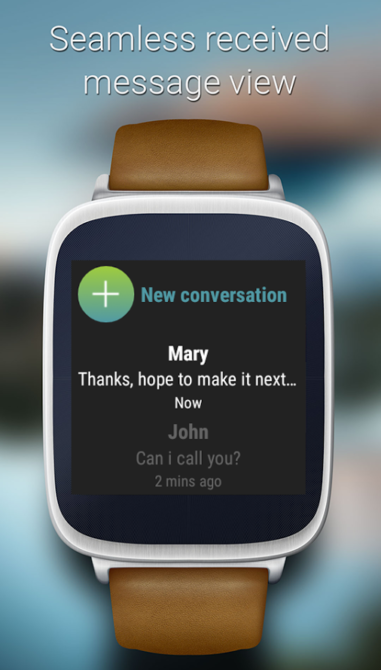 TypeIt Wear Sms Smartwatch App With Chat History